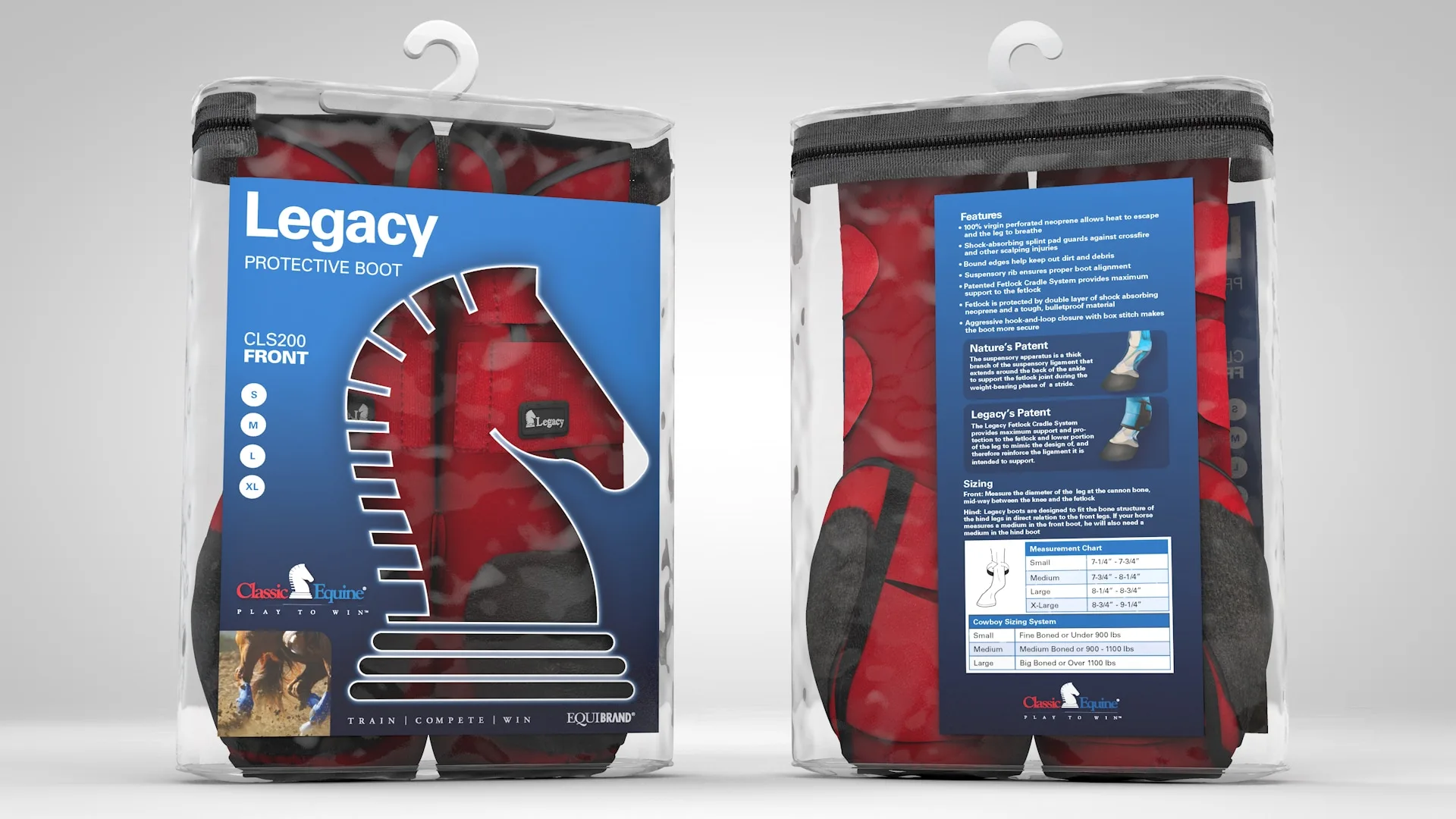 product packaging 3D legacy boot