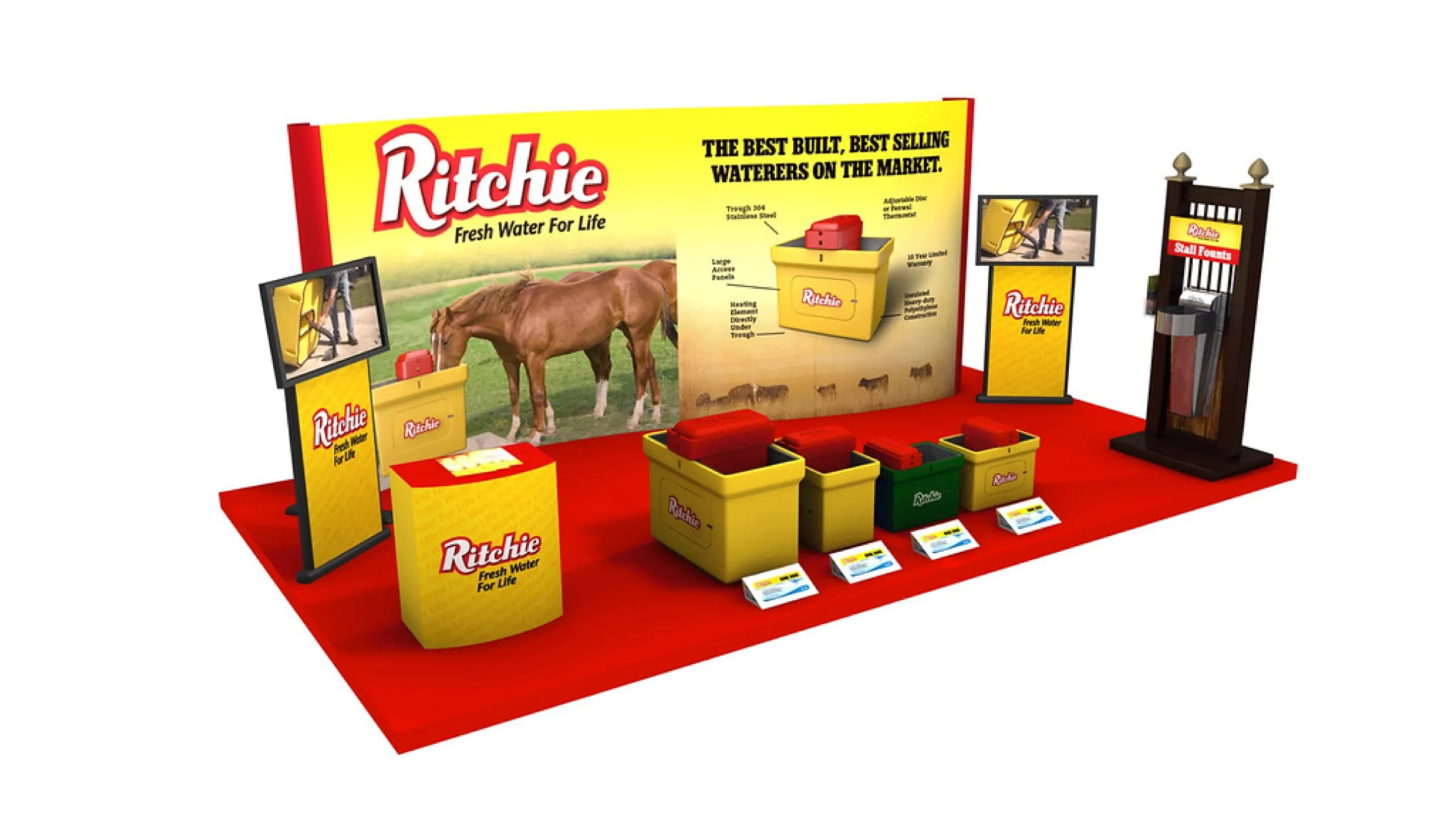 Ritchie tradeshow display