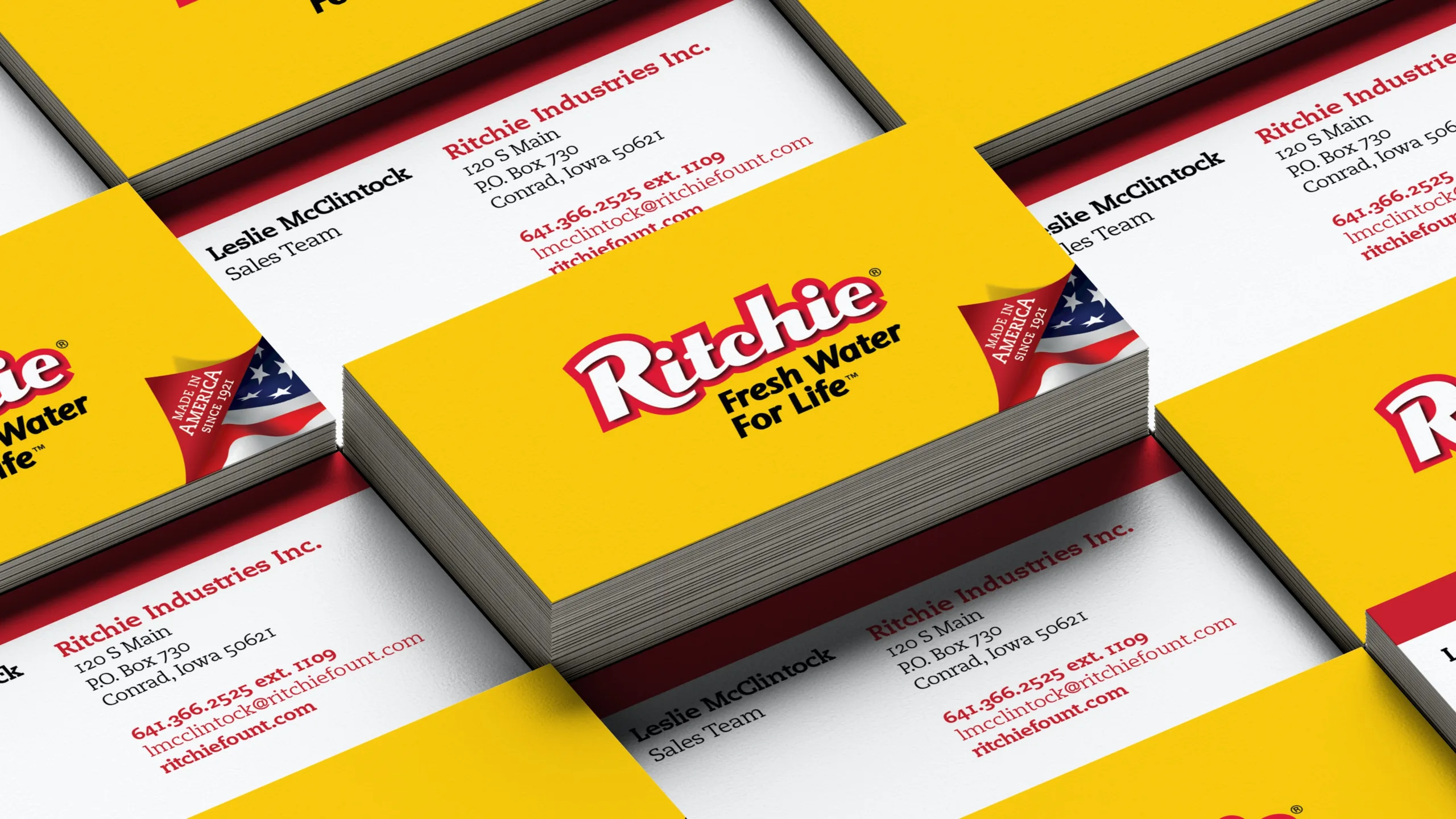 Ritchie business cards