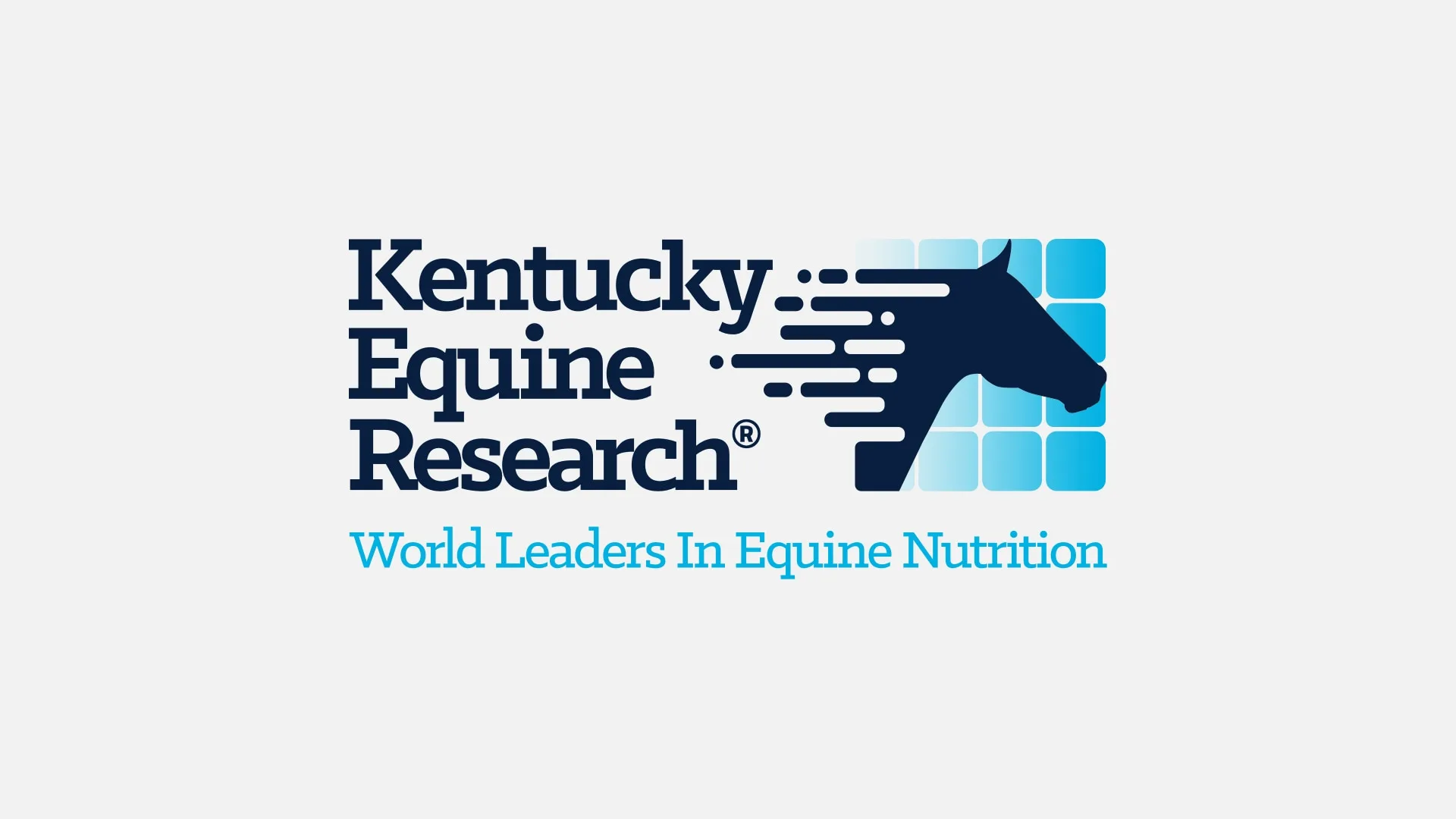 Kentucky Equine Research - KER - logo design Branding