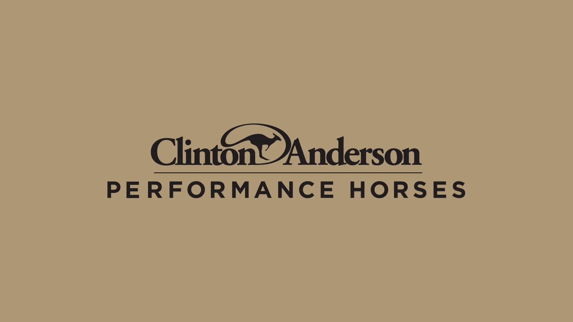 Clinton Anderson performance horses - logo design, branding