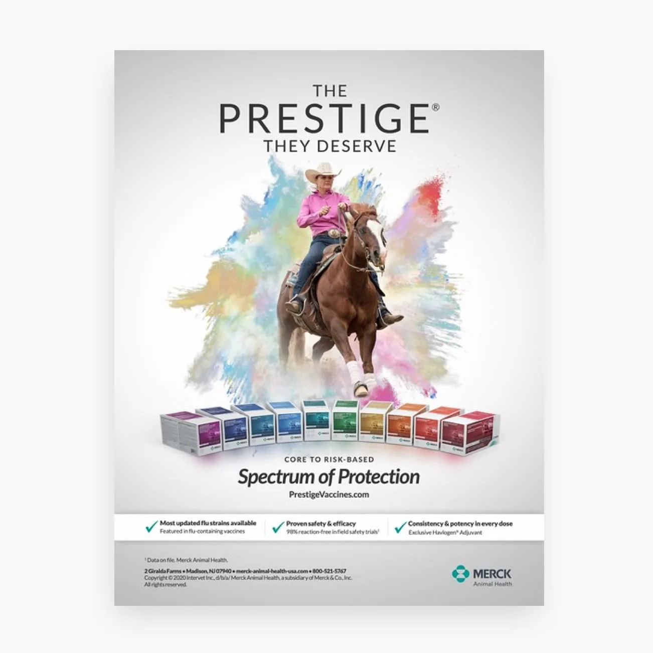 prestige they deserve print ad
