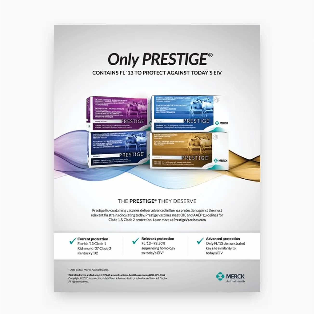 only prestige print ad