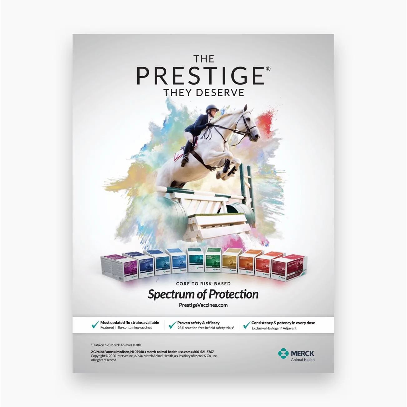 Prestige they deserve print ad