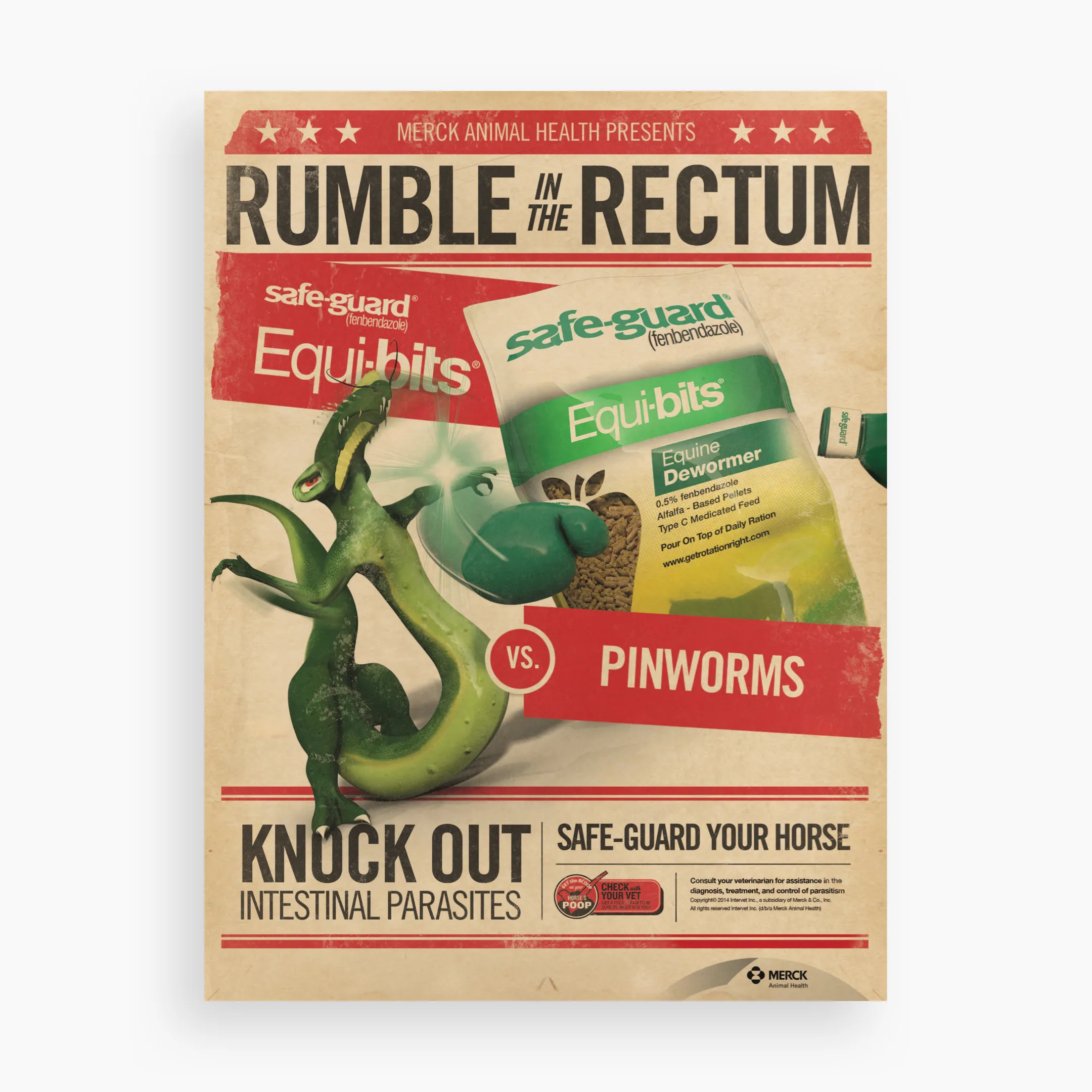 rumble in the rectum safe-guard poster